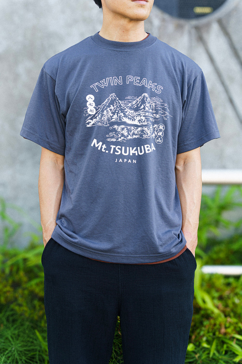 Mt.Tsukuba Souvenir T-shirt - New Old -