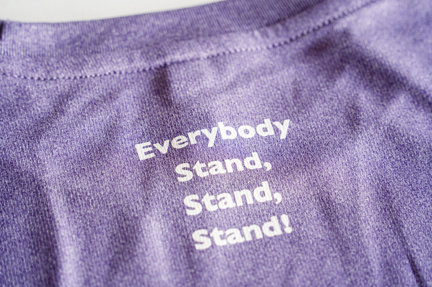 877Stand T-shirt / ミックスパープル