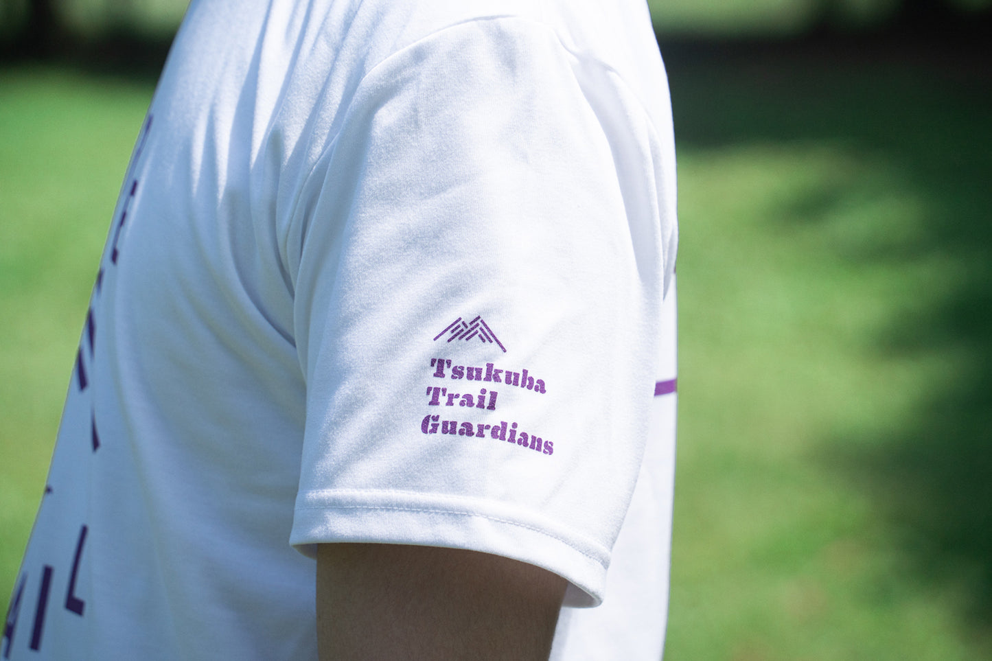 Share the Trail Tシャツ 白 筑波山