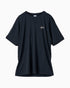 筑波山等高線Tシャツ ブラック 正面