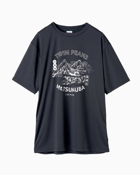 筑波山絵図Tシャツ|DRY