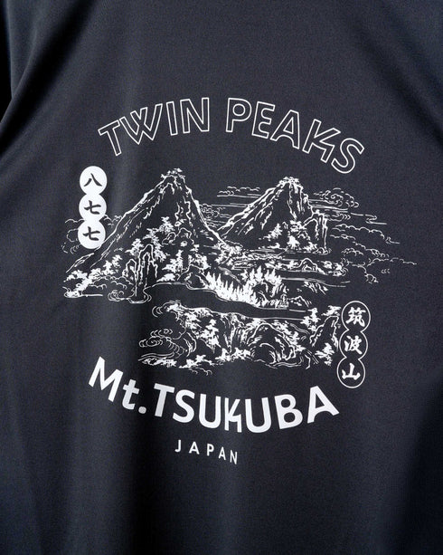 筑波山絵図Tシャツ|DRY