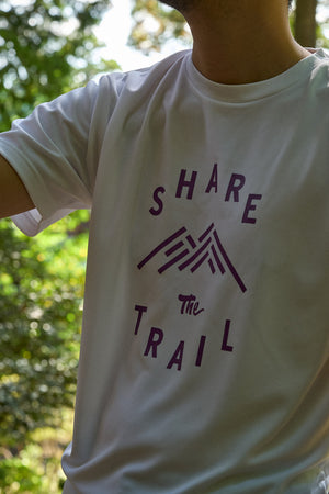 Share the Trail Tシャツ｜DRY