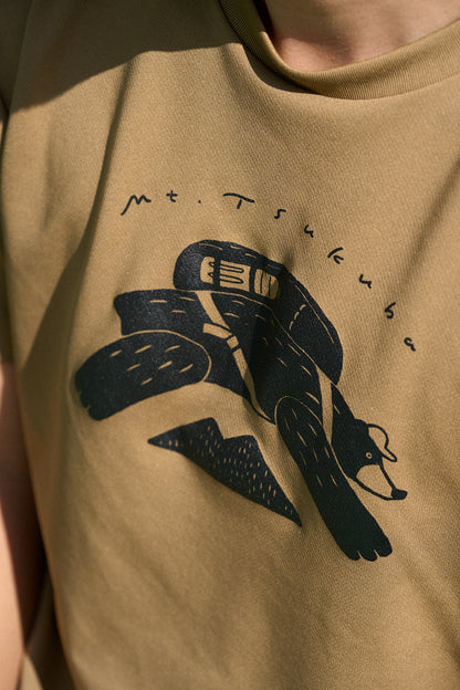 ハイキングマ T-shirt / コヨーテ