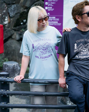 筑波山絵図Tシャツ｜DRY