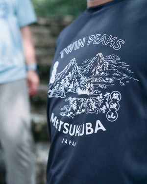 筑波山絵図Tシャツ｜DRY