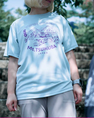 筑波山絵図Tシャツ｜DRY