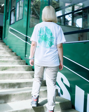 筑波山等高線Tシャツ｜DRY