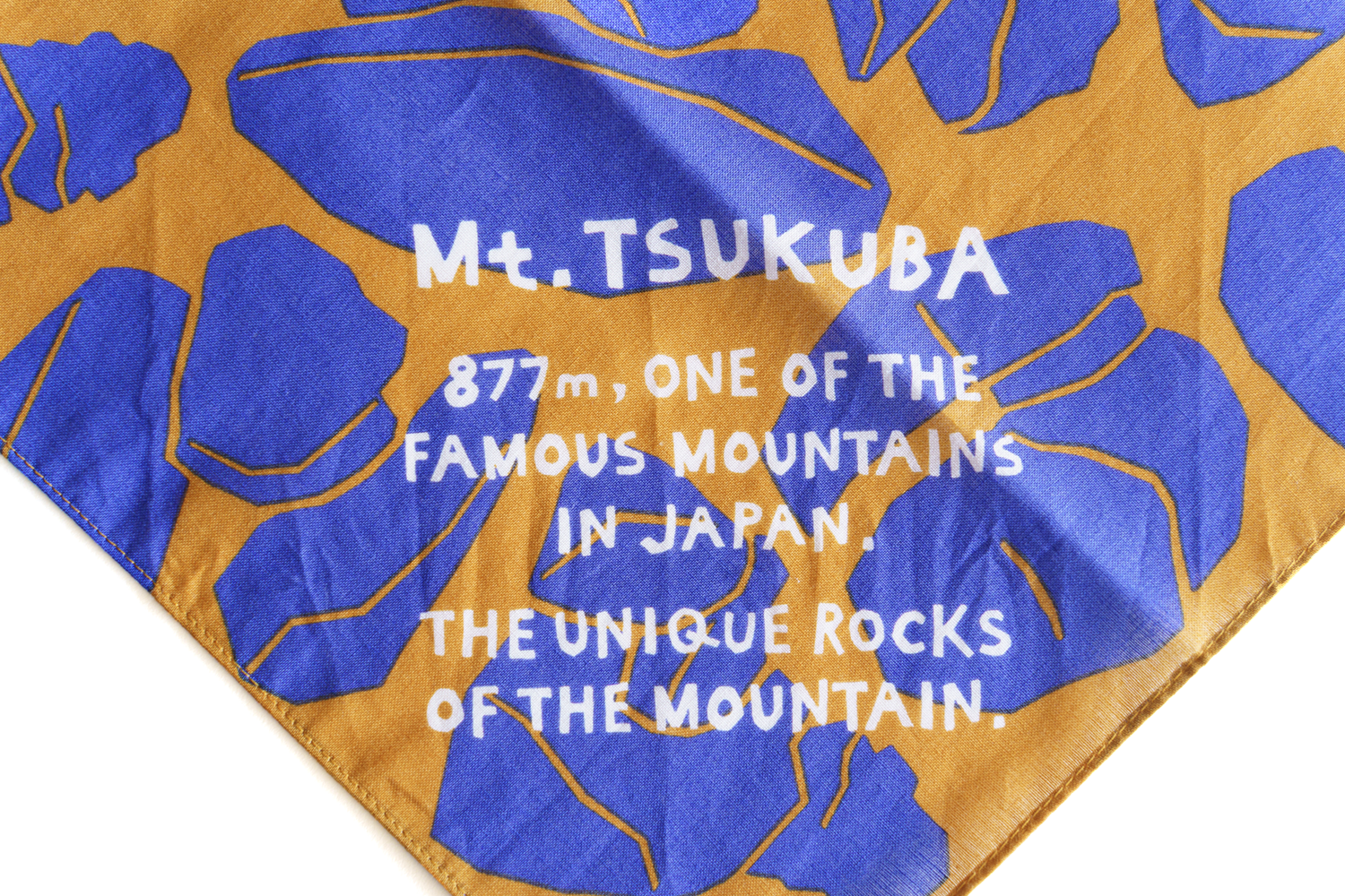 筑波山奇岩バンダナ – 877 - Mt. Tsukuba shop - 筑波山奇岩バンダナ – 877 - Mt. Tsukuba shop -
