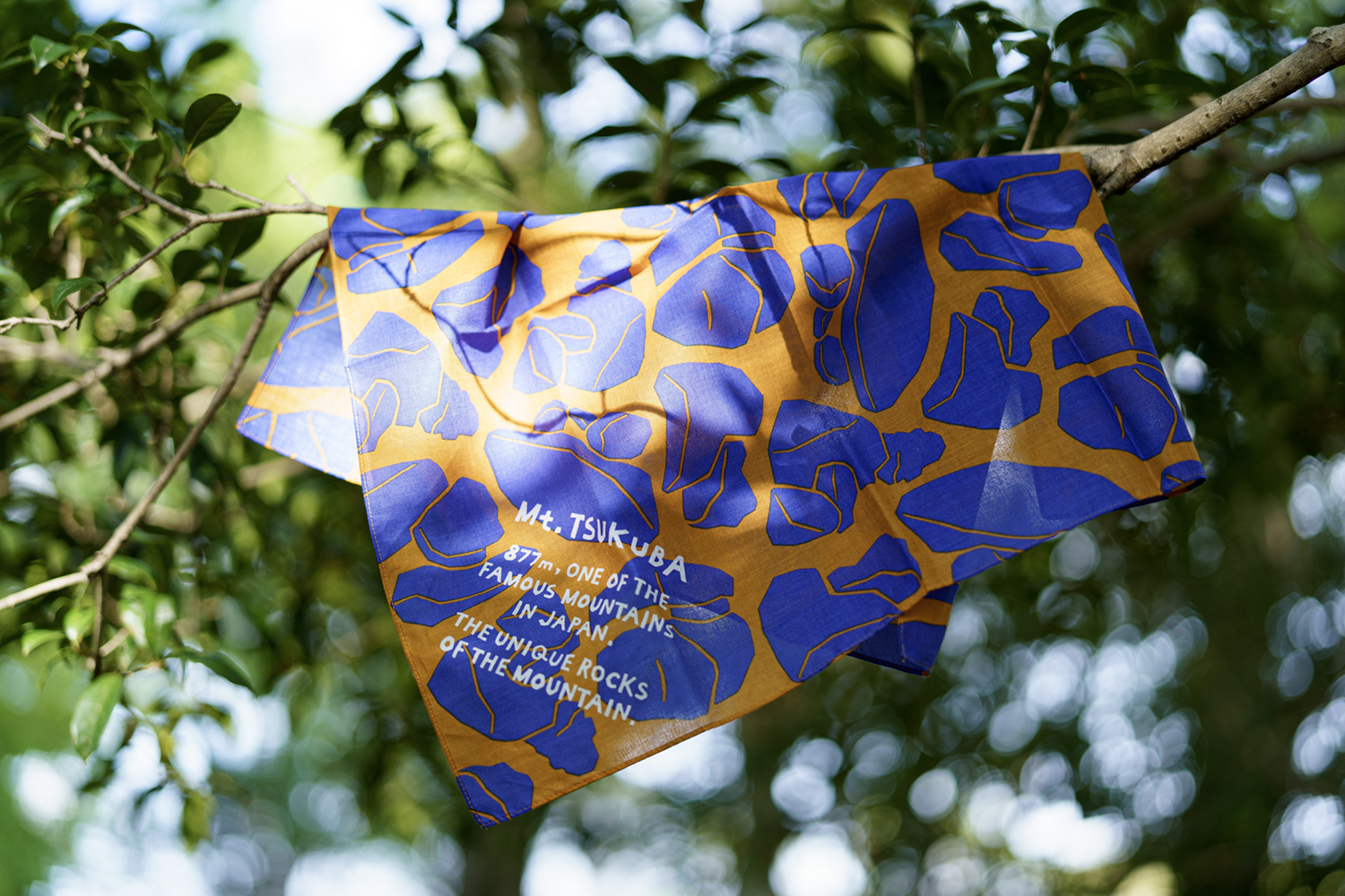 筑波山奇岩バンダナ – 877 - Mt. Tsukuba shop - 筑波山奇岩バンダナ – 877 - Mt. Tsukuba shop -