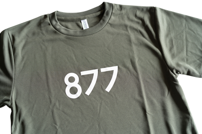 Tシャツ 筑波山 877Stand アーミーグリーン