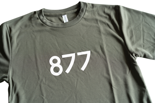 Tシャツ 筑波山 877Stand アーミーグリーン