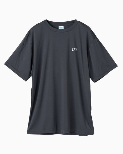 筑波山等高線Tシャツ ダークグレー 正面