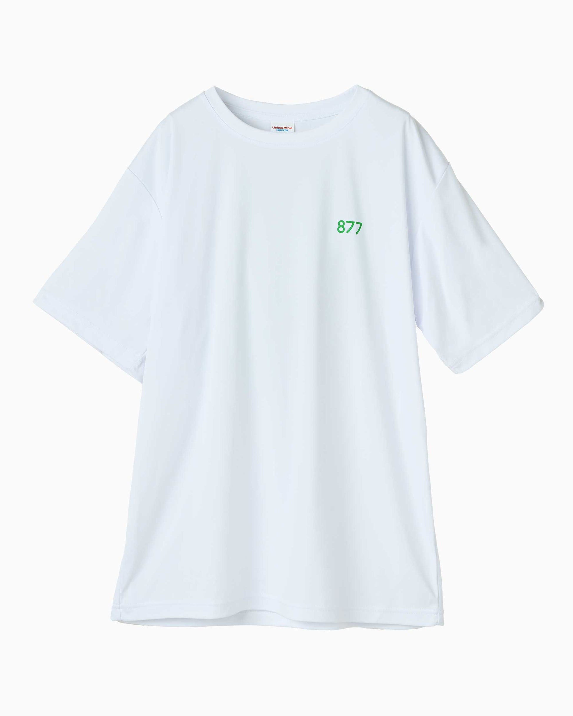 筑波山等高線Tシャツ ホワイト 正面
