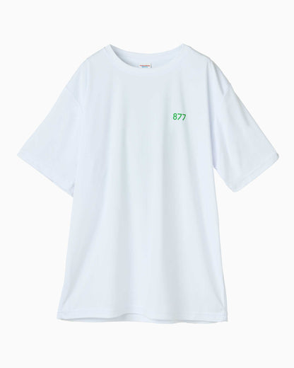 筑波山等高線Tシャツ ホワイト 正面