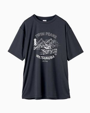 筑波山絵図Tシャツ｜DRY