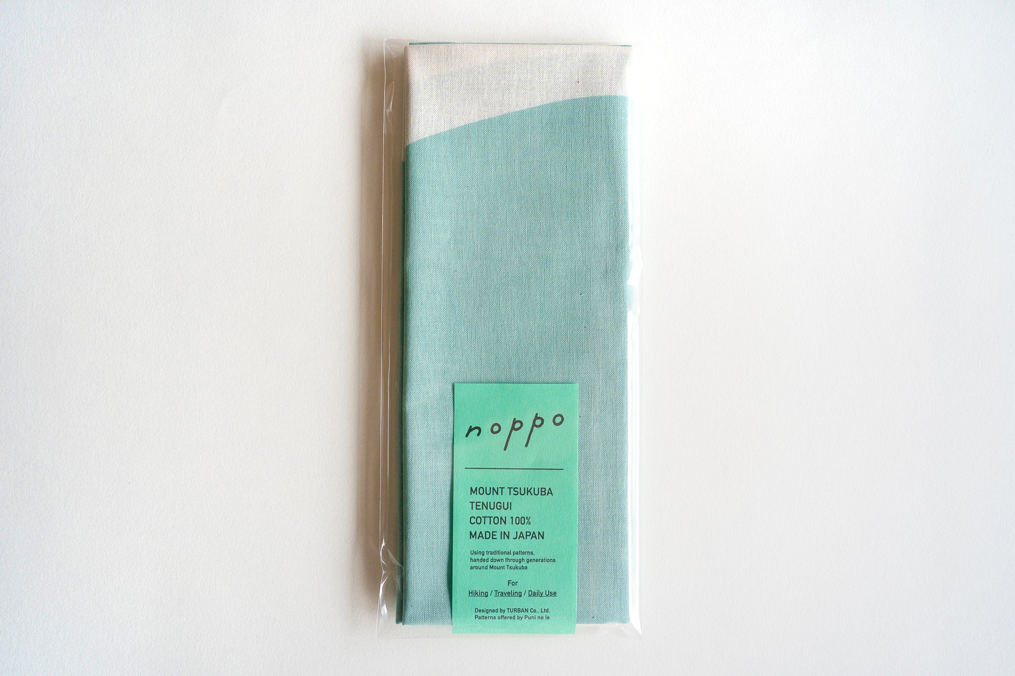 手捺染手ぬぐい「noppo」#4 みずうみ – 877 - Mt. Tsukuba shop -